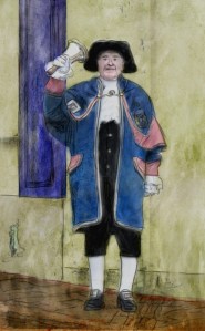 town-crier-digital-painting